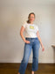 Abercrombie "Butter" T-Shirt in White (Size S/M)