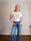 Abercrombie "Butter" T-Shirt in White (Size S/M)