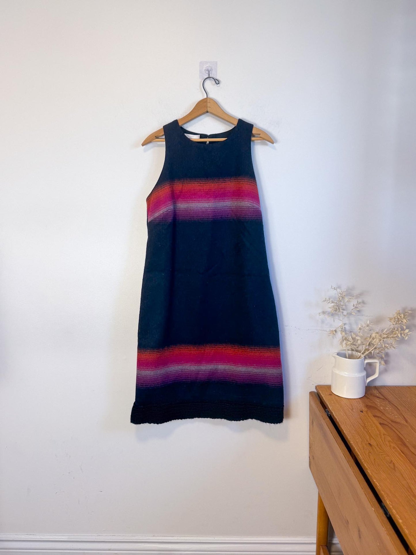 Promod Flannel Colourblock Sleeveless Dress (Size M)