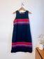 Promod Flannel Colourblock Sleeveless Dress (Size M)