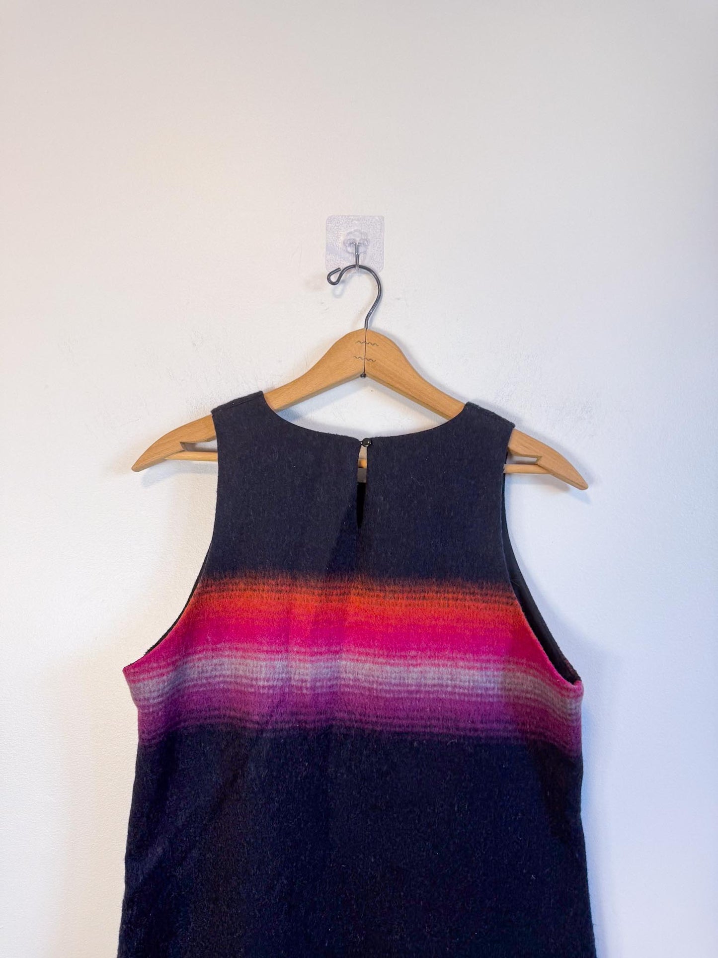 Promod Flannel Colourblock Sleeveless Dress (Size M)