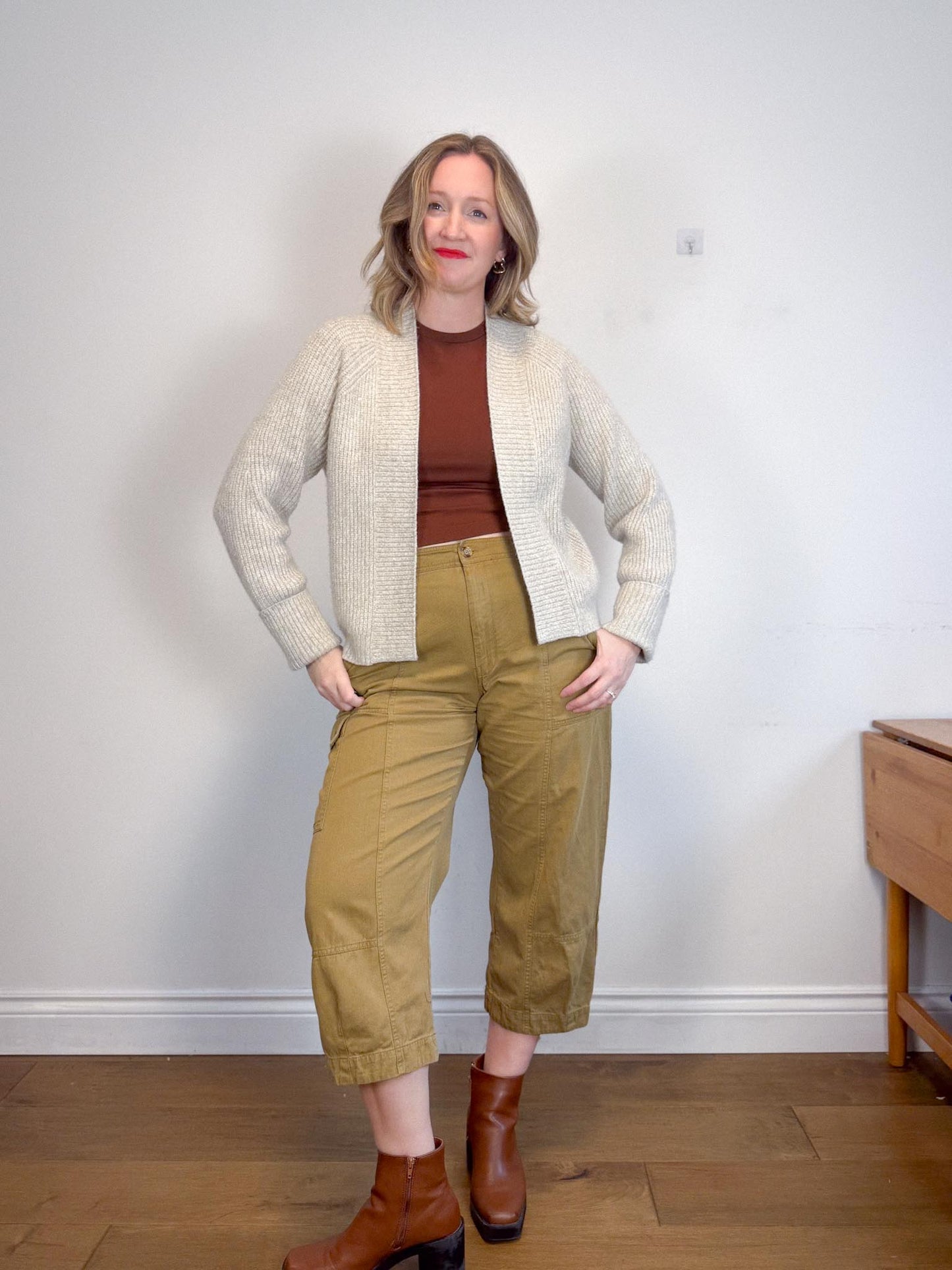 Abercrombie & Fitch Chunky Knit Cardigan (Size M)