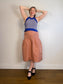 Wilfred Taffeta Midi Skirt in Rose (Size M)