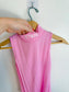 Heron Preston Designer Viscose Bodysuit in Pink (Size XS/S)