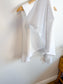 COS White Sleeveless Blouse with Asymetrical Wings (Size XS/S)