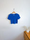 Everlane "The ’90s Rib Tee in Blue" (Size M)