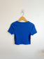Everlane "The ’90s Rib Tee in Blue" (Size M)