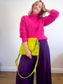 Wilfred "Montpellier Merino Wool Sweater in Hot Pink" (Size M)