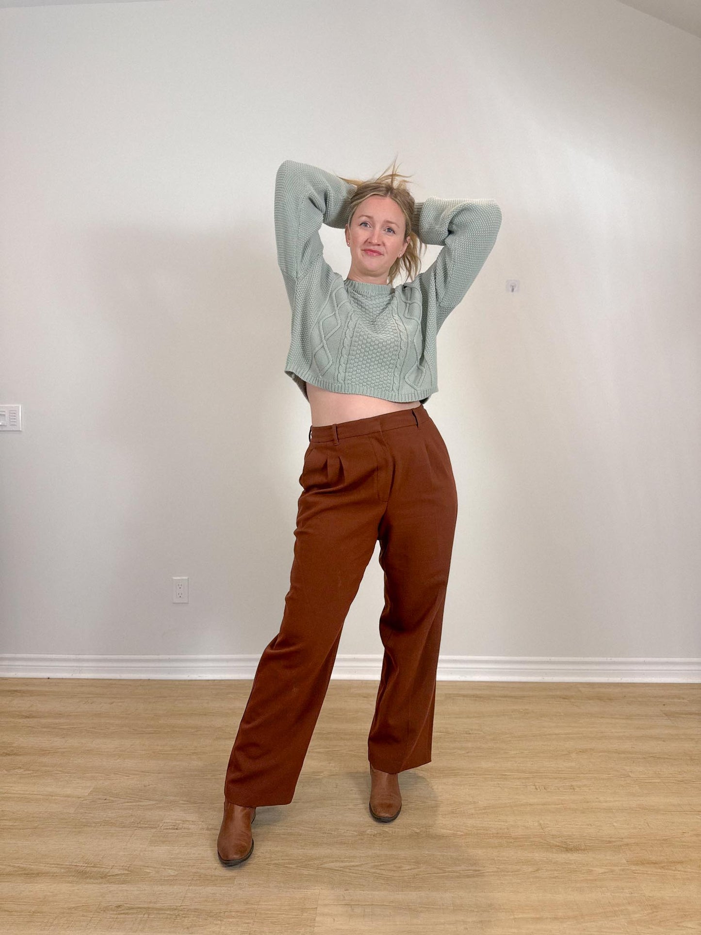Wilfred Trousers in Brown (Size L/XL)