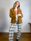 Oak + Fort Faux Suede Jacket in Camel NWT (Size M/L)