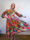 KAELA KAY Slow Fashion Long Sleeve Midi Dress NWT (Size M/L)
