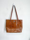 Dooney & Bourke "Embossed Calfskin Alligator Shopping Tote Purse"