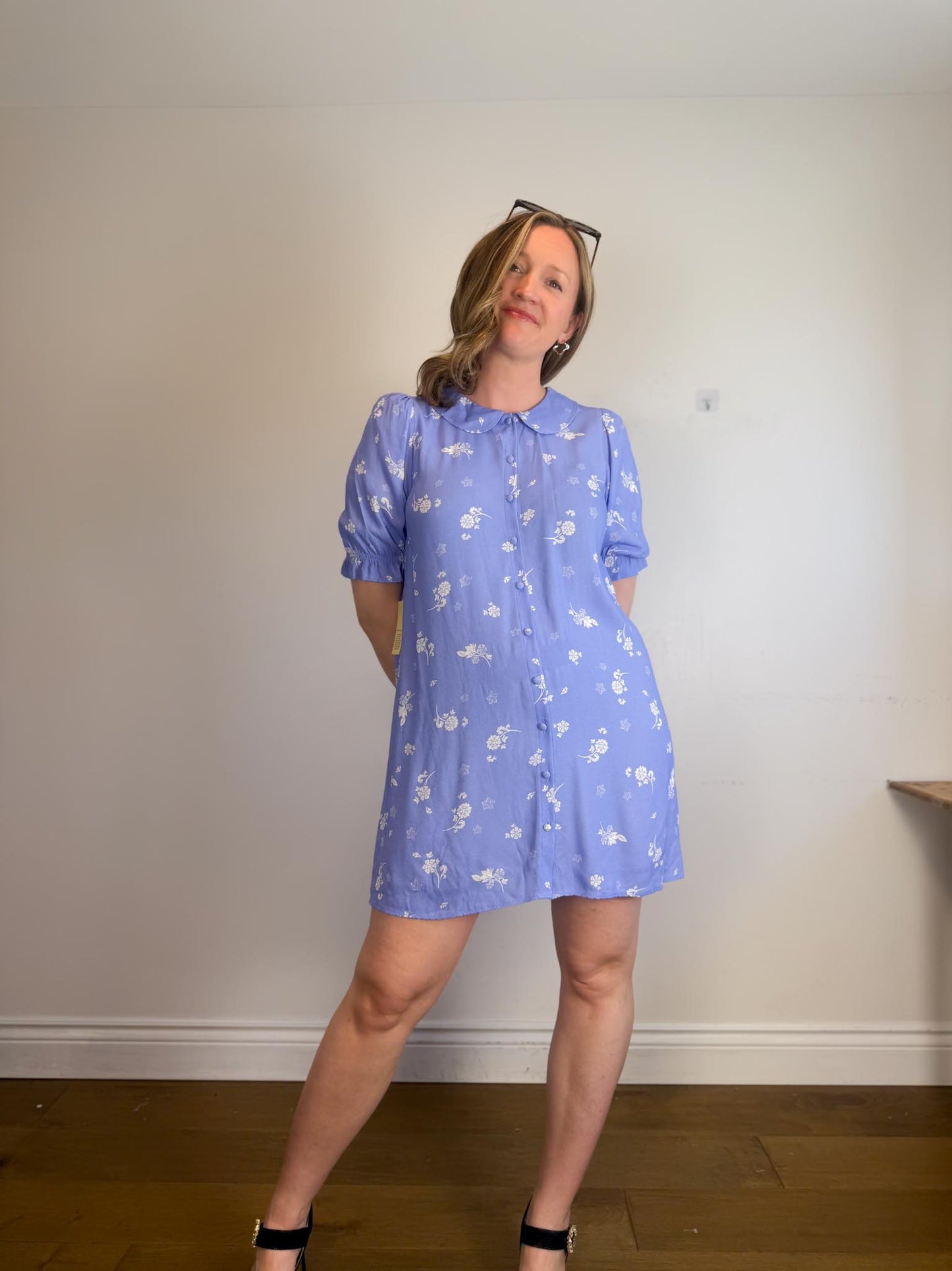 Wilfred "Poppins Dress in Periwinkle" NWT (Size M)