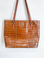 Dooney & Bourke "Embossed Calfskin Alligator Shopping Tote Purse"