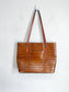 Dooney & Bourke "Embossed Calfskin Alligator Shopping Tote Purse"