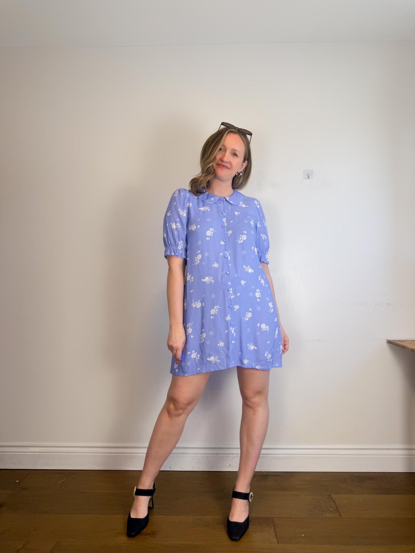 Wilfred "Poppins Dress in Periwinkle" NWT (Size M)