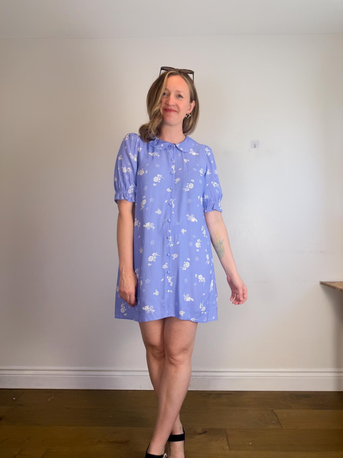 Wilfred "Poppins Dress in Periwinkle" NWT (Size M)