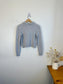 Wilfred "Essential Cashmere Shrunken Hoodie in Grey" (Size XS)