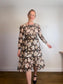 Mad About You x Jilly Box "The Grace Midi Dress in Floral" (Size S/M)