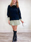 Sunday Best Peggy Sweater in Black (Size M/L)