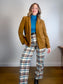 Oak + Fort Faux Suede Jacket in Camel NWT (Size M/L)