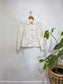 Laurel Designer White Linen Blazer (Size S)