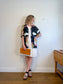 Banana Republic Tiered Mini Dress in White (Size L)