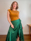 Joe Fresh Cropped T-Shirt in Brown (Size L)