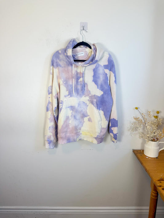 Cotton Citizen "Brooklyn Oversized Hoodie in Lilac Blast Tie Dye" SOLD AS IS (Size L)