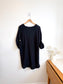 SEAFOLLY Cotton Gauze Beach Cover Up Dress in Black (Size L)
