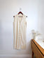 Vintage Neutral Textured Beach Cover Up (Size M)