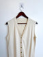 Vintage Neutral Textured Beach Cover Up (Size M)