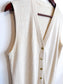 Vintage Neutral Textured Beach Cover Up (Size M)