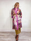 Vintage Abstract Print Duster / Robe (Size S/M)