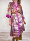 Vintage Abstract Print Duster / Robe (Size S/M)