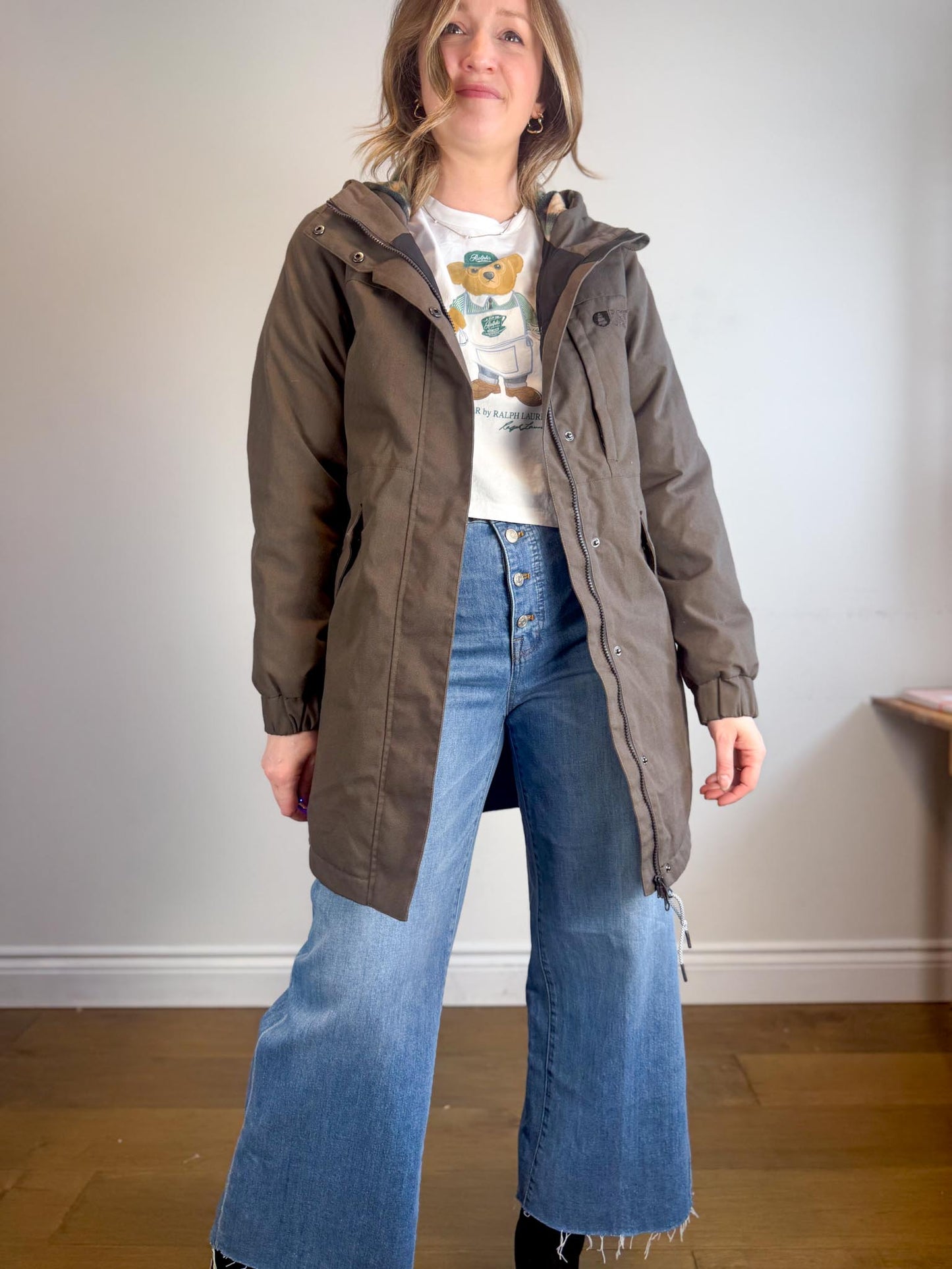 PICTURE Organic Clothing "Dyrby Parka in Brown" (Size M)