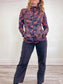 Lululemon "Define Hooded Jacket Nulu" in Purple/Pink Camo (Size 14)