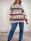 Vintage 80s Chunky Knit Sweater (Size L)