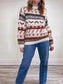 Vintage 80s Chunky Knit Sweater (Size L)