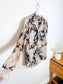 Free People Floral Blouse (Size L)