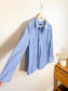 By Malene Birger Designer "Brigitta Blouse in Blue/White Stripe" (Size M)