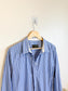 By Malene Birger Designer "Brigitta Blouse in Blue/White Stripe" (Size M)