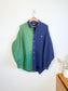 Vintage 90s Tommy Hilfiger Colour Block Button Down (Size L)