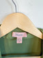Numi Canadian "The Simone Button-Up Silk Blouse in Green" (Size M)