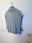 WITCHERY Turtleneck Sweater Vest in Grey (Size L)