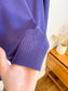 Wilfred Free Merino Wool Crewneck Sweater in Purple SOLD AS IS (Size M)