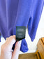 Wilfred Free Merino Wool Crewneck Sweater in Purple SOLD AS IS (Size M)