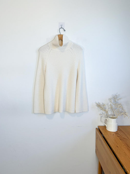 Wilfred Merino Wool Knit Sweater in Neutral (Size XS-M)