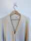 Smash & Tess Fuzzy Neutral Cardigan (Size 2XL)