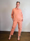 RED SKY Slow Fashion Boiler Suit in Pink (Size L)